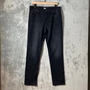 The Kooples Men’s Black Slim Jeans Size 32 X 32”‎ Washed Cotton New